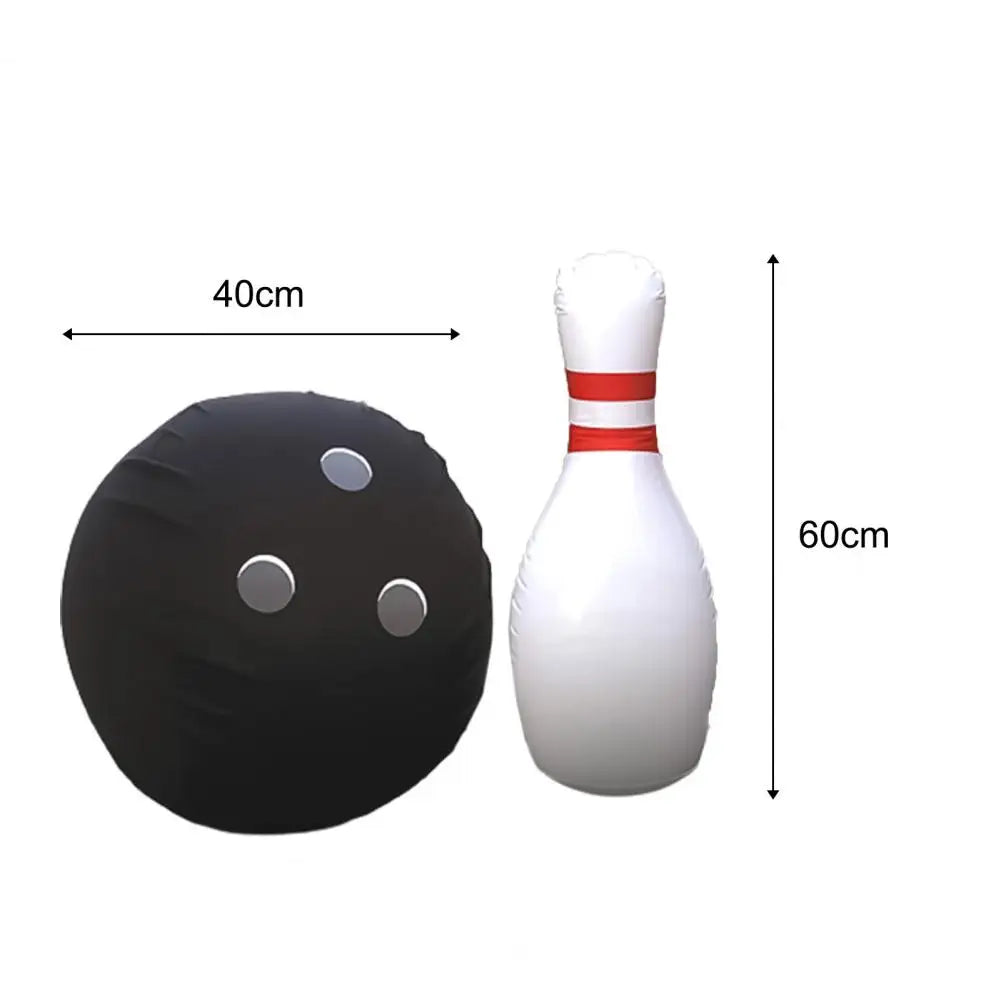 1Set Inflatable Bowling Set For Kids Adults Outdoor