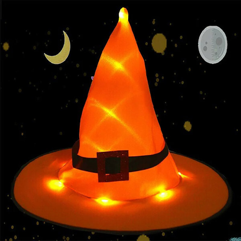 Glowing Witch Hat Decorations - 2 in 1