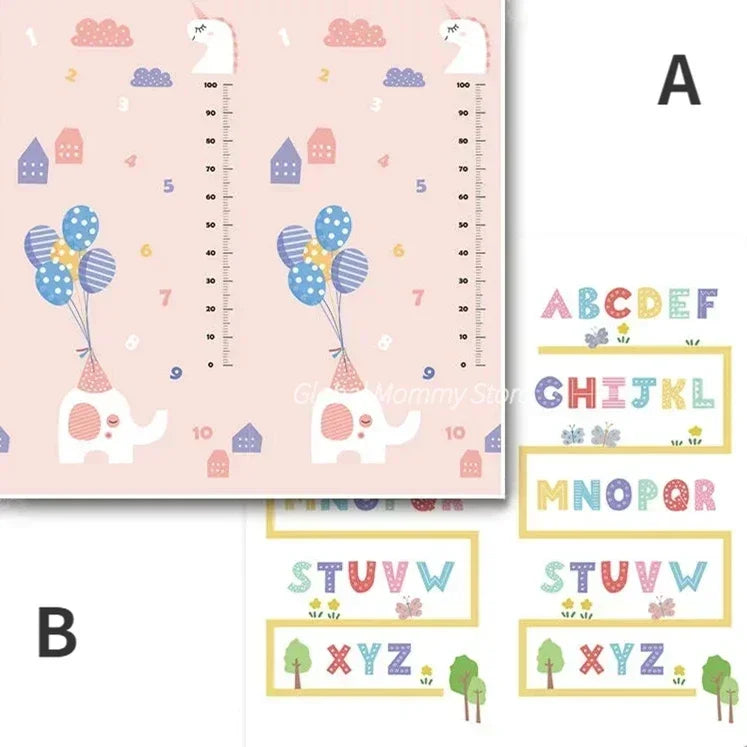 1cm Thick Foldable Floor Baby Play Mats Kids