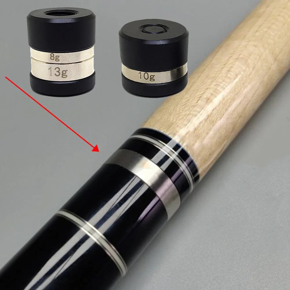 1set Billiards Cue Balance Ring Aluminum Weight Ring