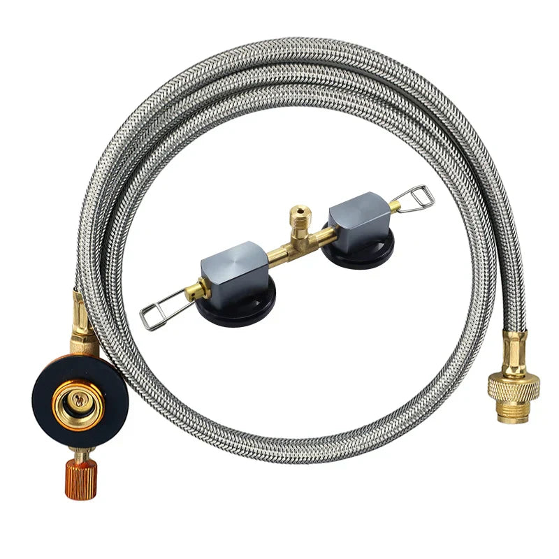 2 in 1 Butane Adapter Conversion Adapter Outdoor