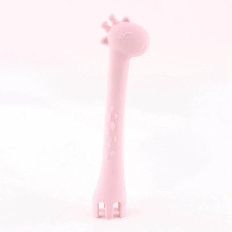 2021 NEW Silicone Spoon Giraffe Bpa Free 1Pc