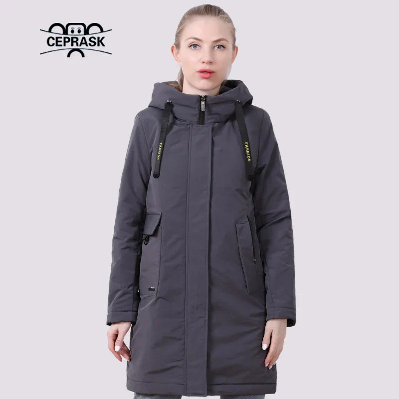 2021 New Spring Coat Women Fashion Thin Cotton
