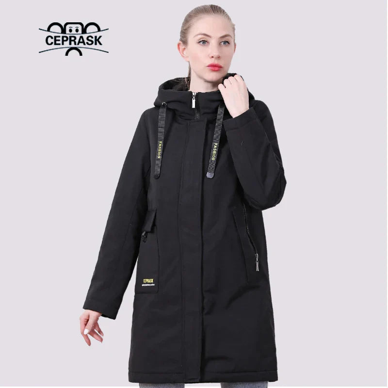 2021 New Spring Coat Women Fashion Thin Cotton