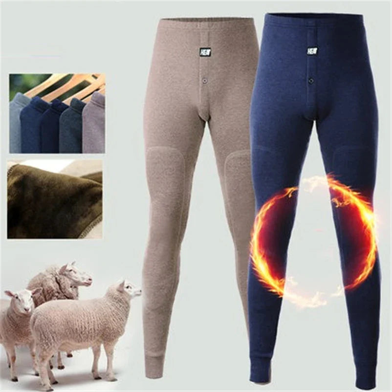 2022 New thermal underwear pants thick wear in