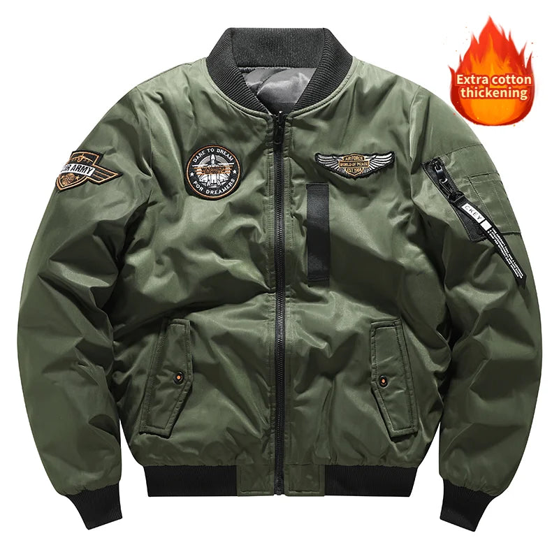 2022 Winter Man jackets new bomber coat racing