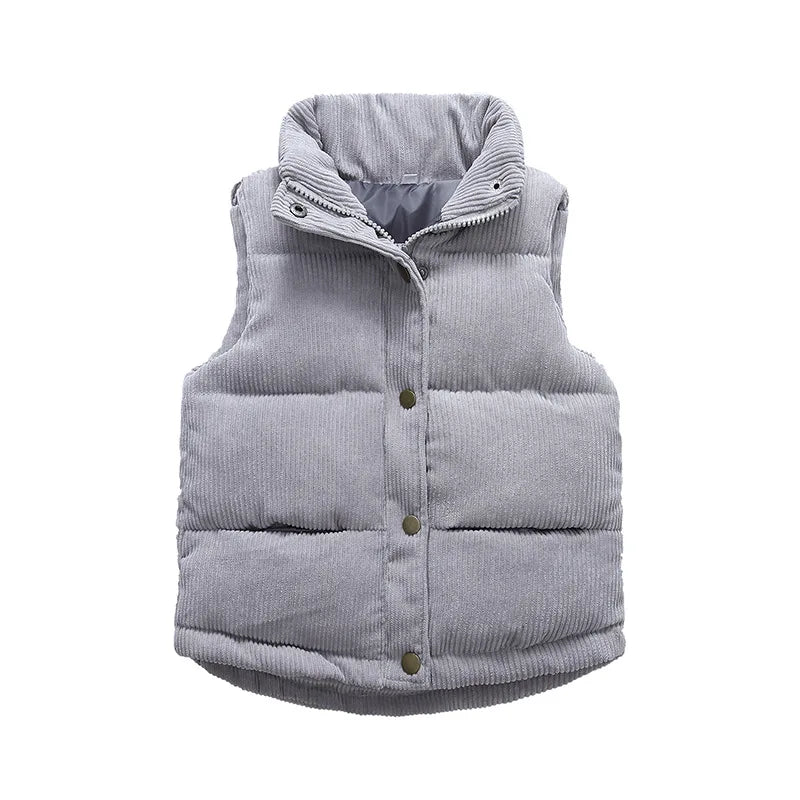 2023 Autumn Children Warm Thicken Vest Baby Cotton