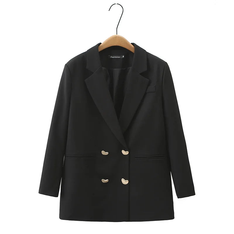 2023 Autumn Women Suit Jacket Plus Size Casual