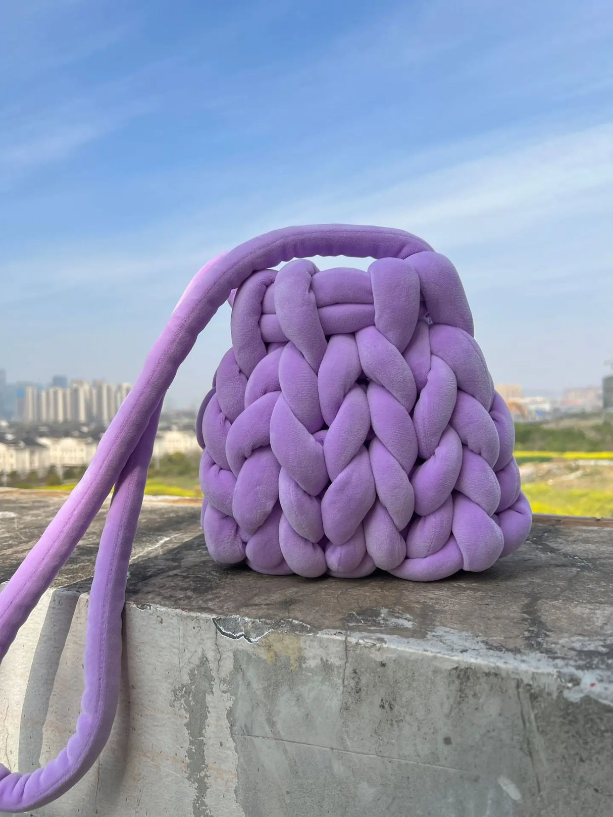 2023 Fashion Knitted Shoulder Bags for Women Crossbody