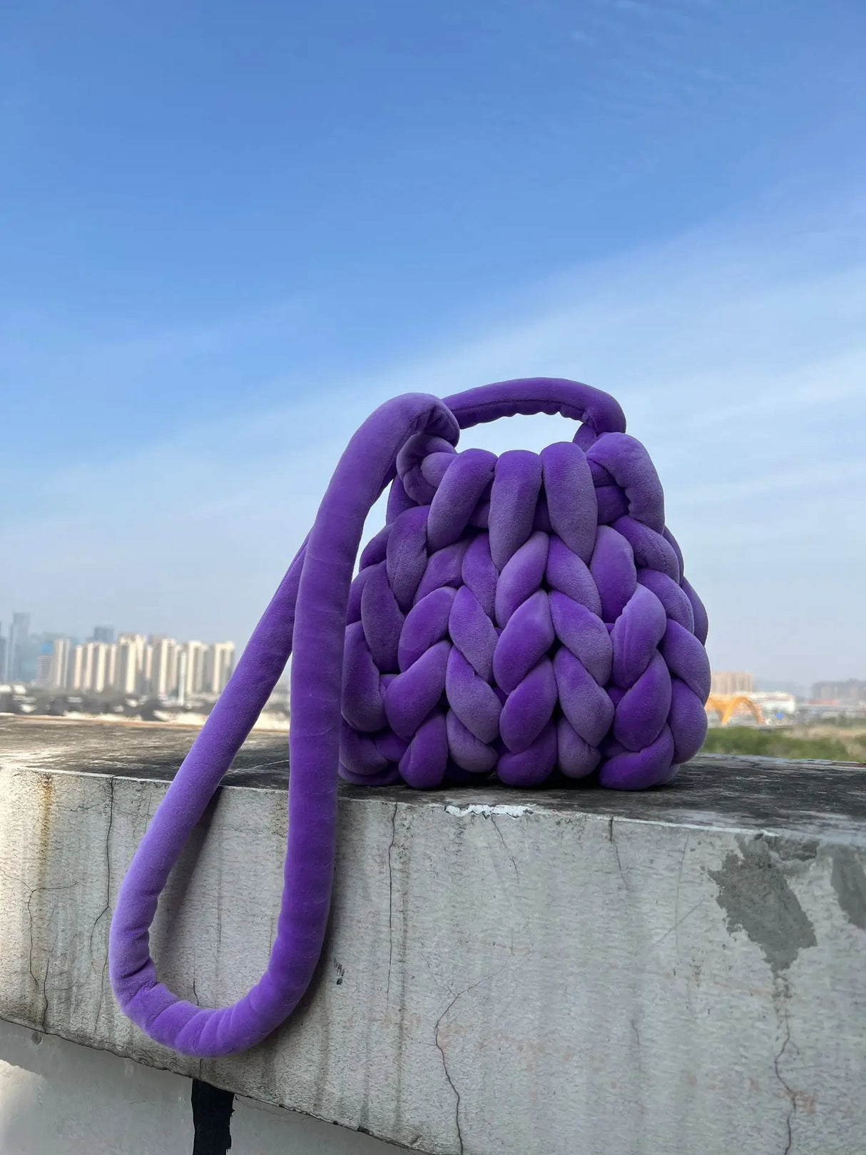 2023 Fashion Knitted Shoulder Bags for Women Crossbody