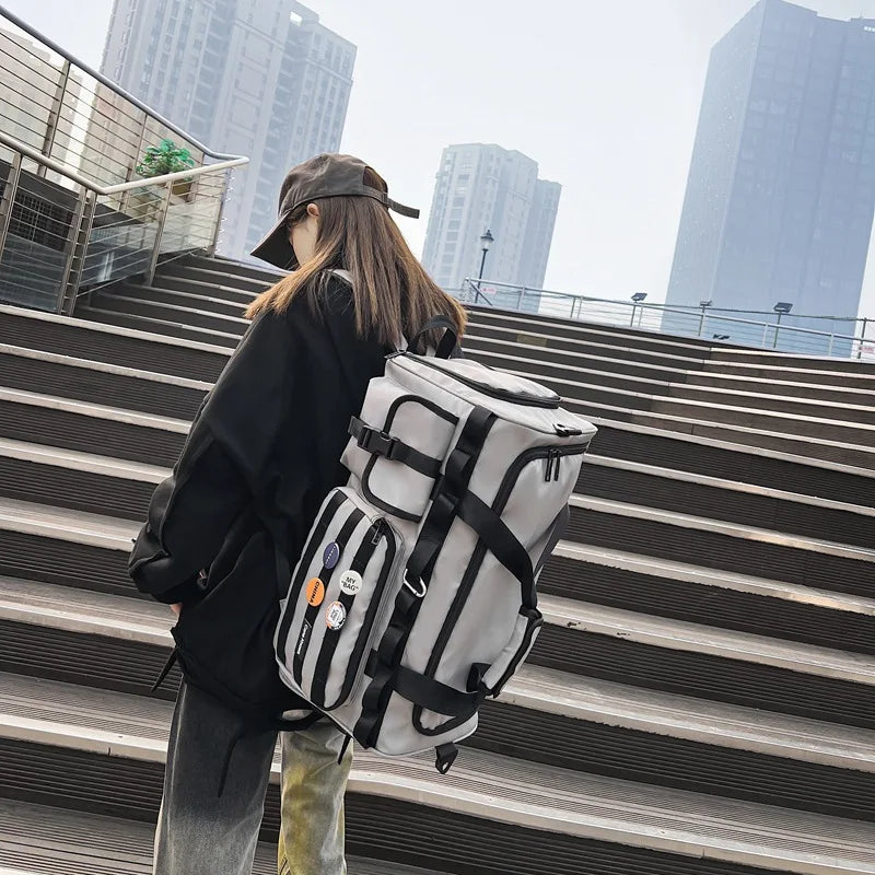 2023 Waterproof High-Capacity Travel Backpack – Unisex Fitness Bag