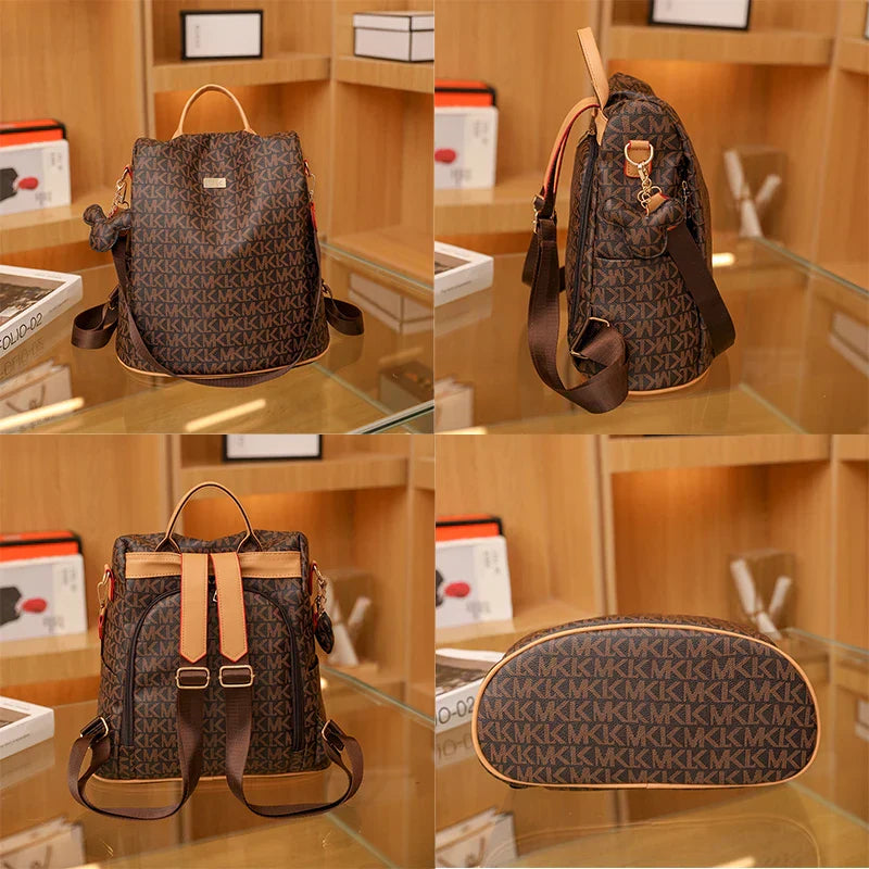 2023 Large Capacity Anti Theft Backpacks Fashion Printed