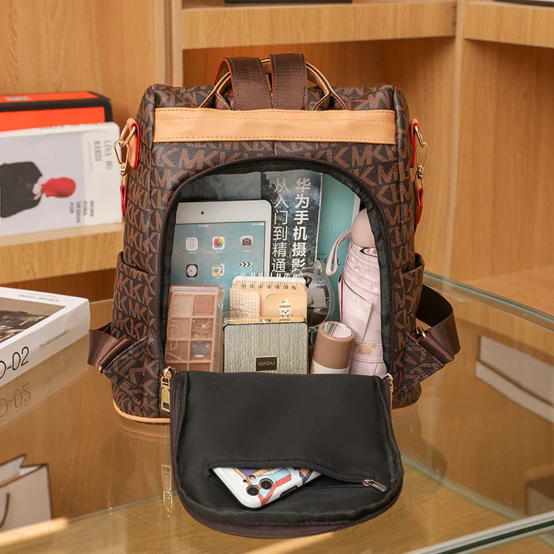 2023 Large Capacity Anti Theft Backpacks Fashion Printed