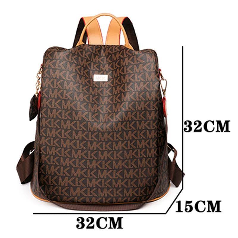 2023 Large Capacity Anti Theft Backpacks Fashion Printed