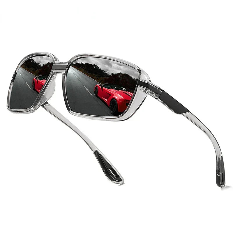 2023 Men's Polarized Square Sunglasses – Outdoor Sports Glasses