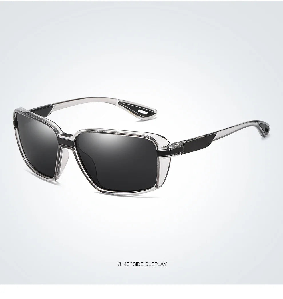2023 Men's Polarized Square Sunglasses – Outdoor Sports Glasses