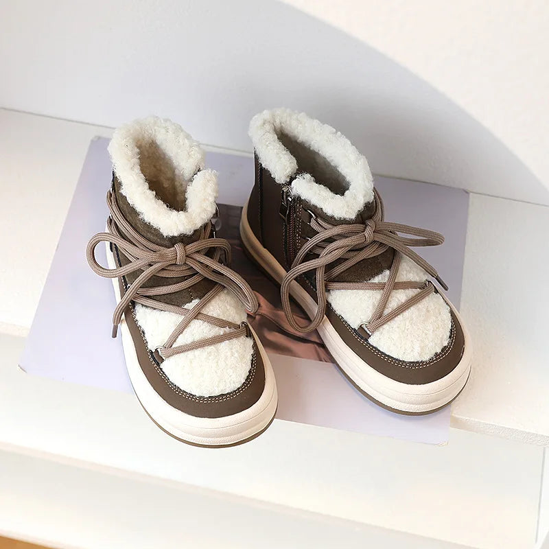 2023 New Autumn/Winter Children Boots For Boys Warm