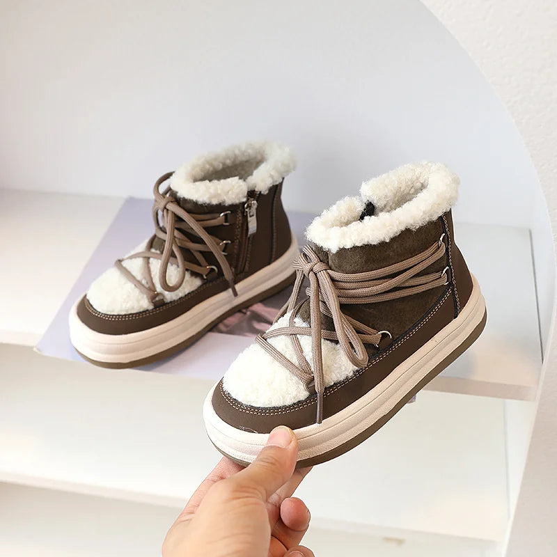2023 New Autumn/Winter Children Boots For Boys Warm