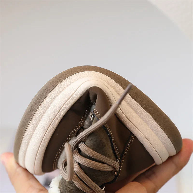 2023 New Autumn/Winter Children Boots For Boys Warm