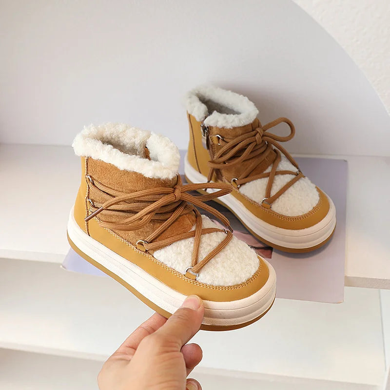 2023 New Autumn/Winter Children Boots For Boys Warm