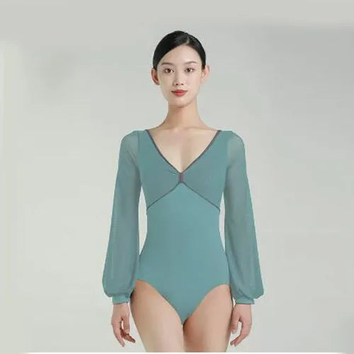 2023 New Ballet Dresses Adult Lantern Long Sleeve