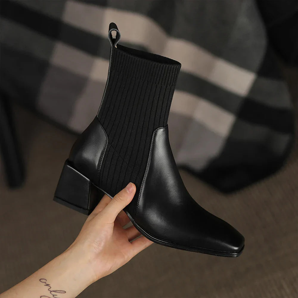 2023 Retro Women’s Ankle Boots Platform Shoes