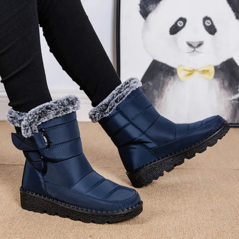 2023 Women's Warm Plush Ankle Snow Boots