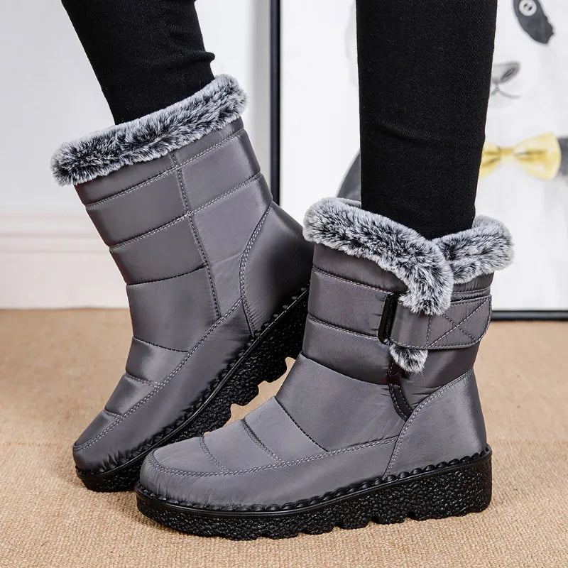 2023 Women's Warm Plush Ankle Snow Boots