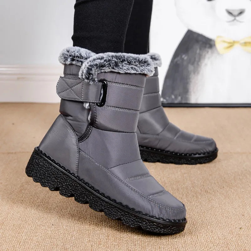 2023 Women's Warm Plush Ankle Snow Boots
