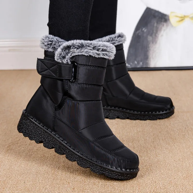 2023 Women's Warm Plush Ankle Snow Boots