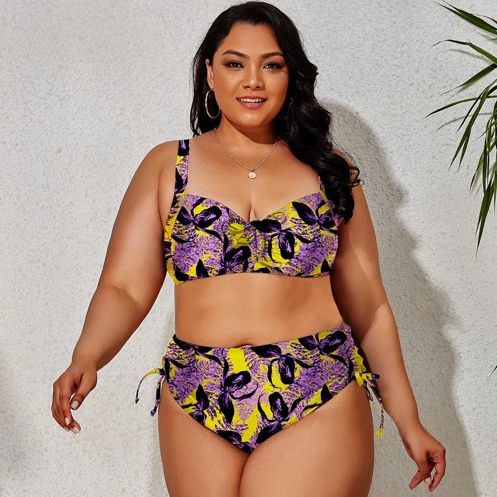 2023 Push Up Bikinis Set Women Swimwear Plus