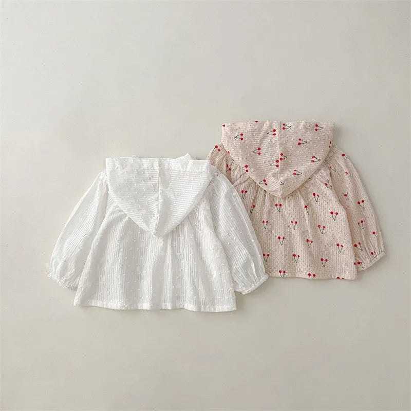 2023 Summer New Baby Long Sleeve Hooded Sunscreen