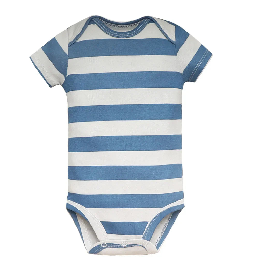2023 Unisex 6PCS Baby Boys Girls Bodysuit 100%