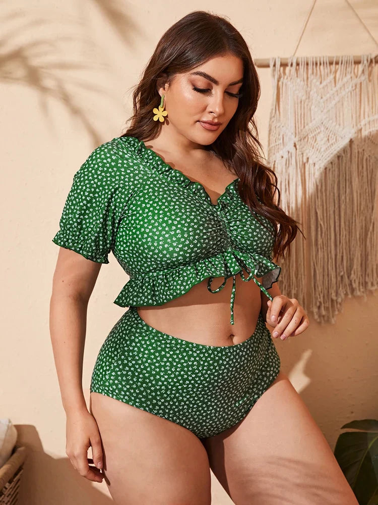2023 Women Push Up Bikinis Set Swimwear Plus