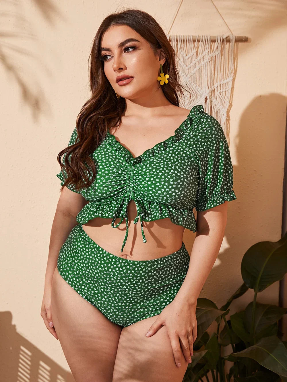 2023 Women Push Up Bikinis Set Swimwear Plus