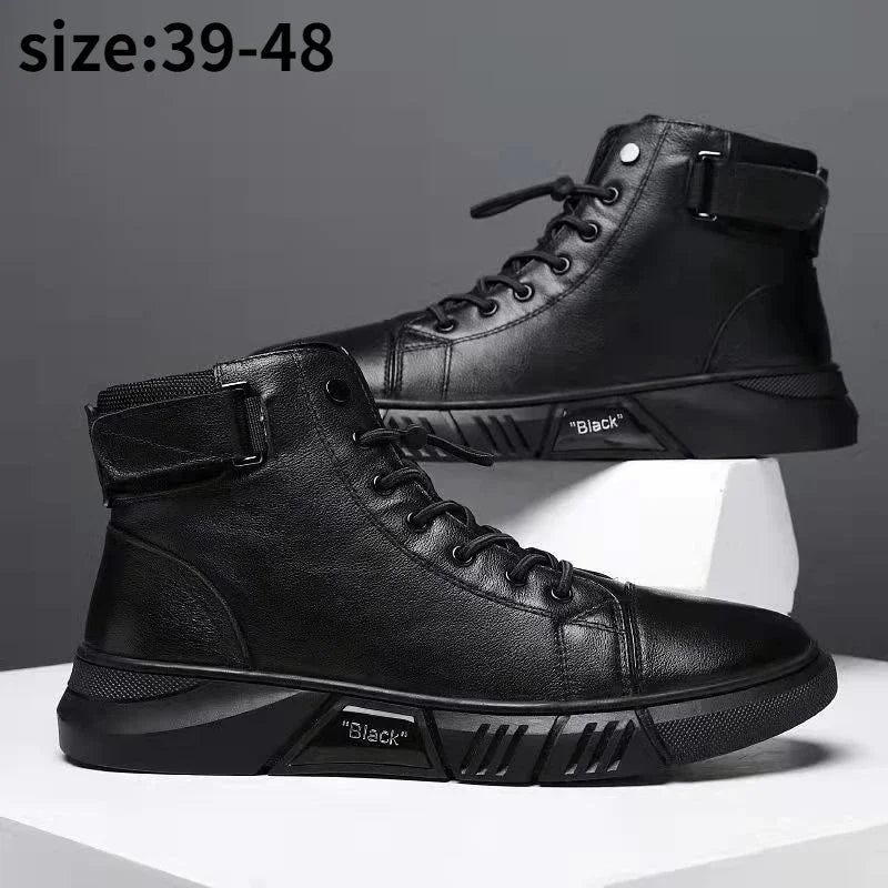 2024 Autumn New High Top Work Shoes