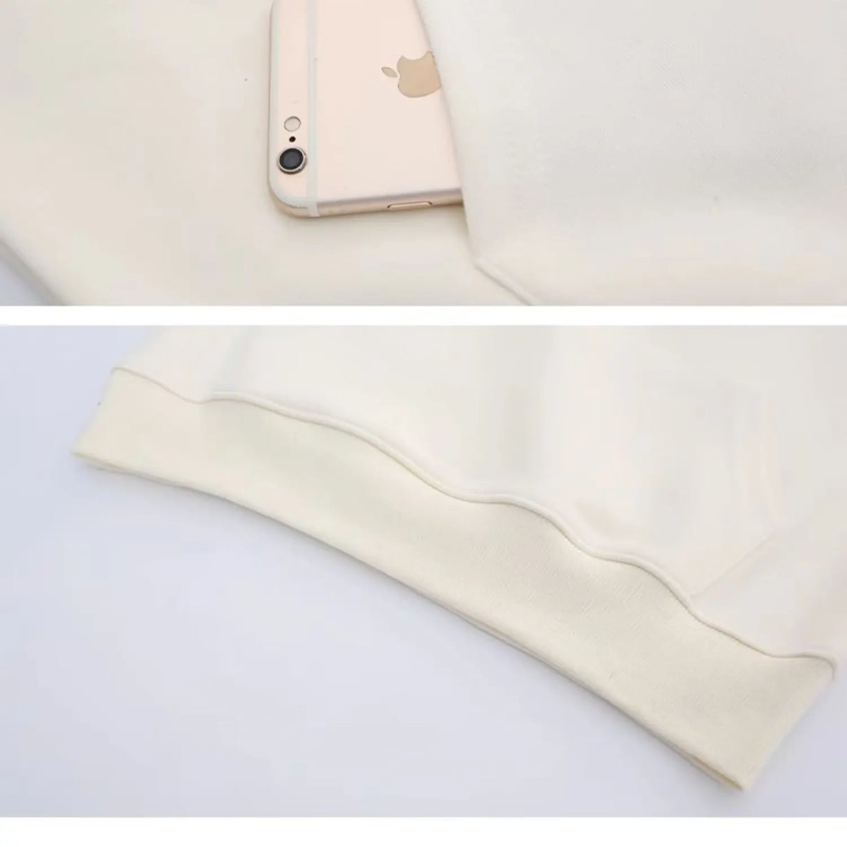 2024 Autumn winter spring Girls clothes Hooded white