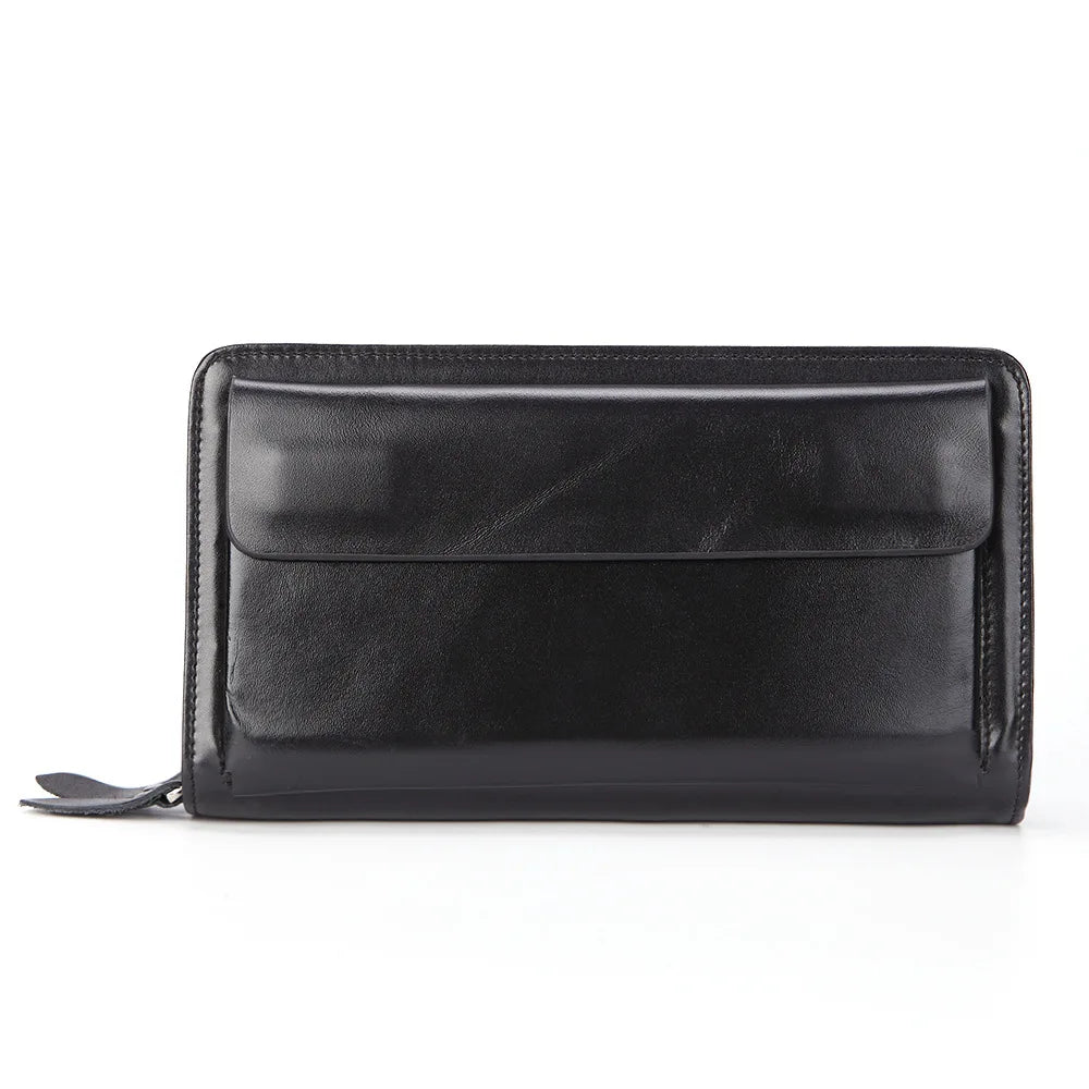 2024 Customizable Leather Men's Clutch Wallet