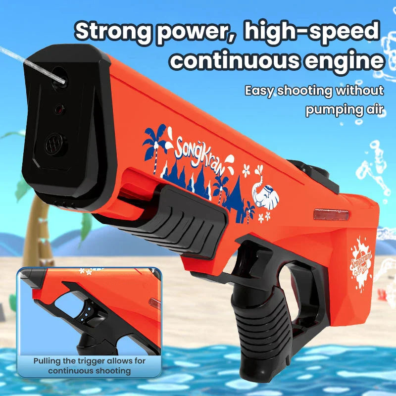 New All Electric Water Gun Children's Automatic Water