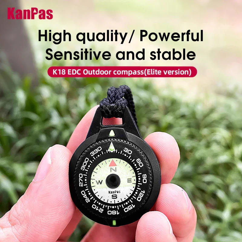 2024 New Kanpas EDC outdoor compass with luminous