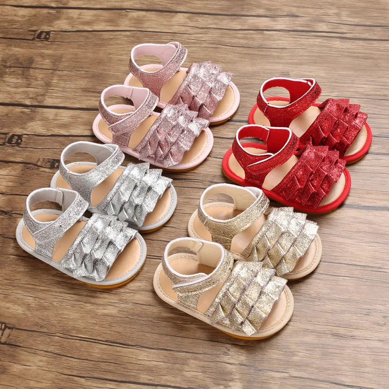 2024 New Summer Baby Sandal 0-12M Cute Girls