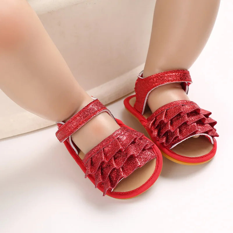 2024 New Summer Baby Sandal 0-12M Cute Girls