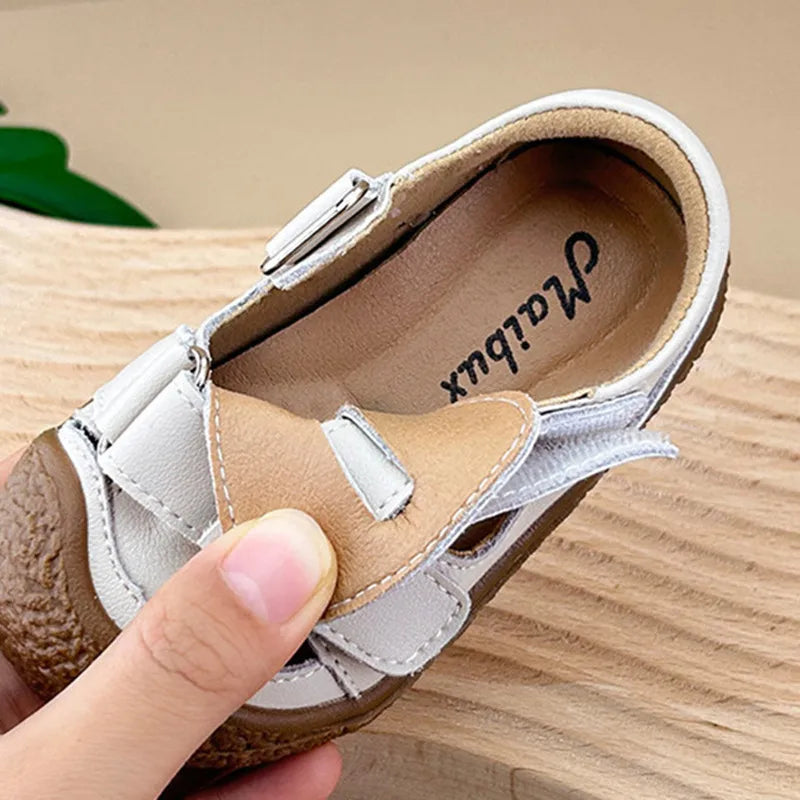 2024 New Summer Baby Shoes For Boys Leather
