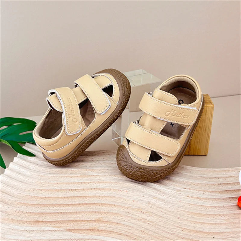 2024 New Summer Baby Shoes For Boys Leather