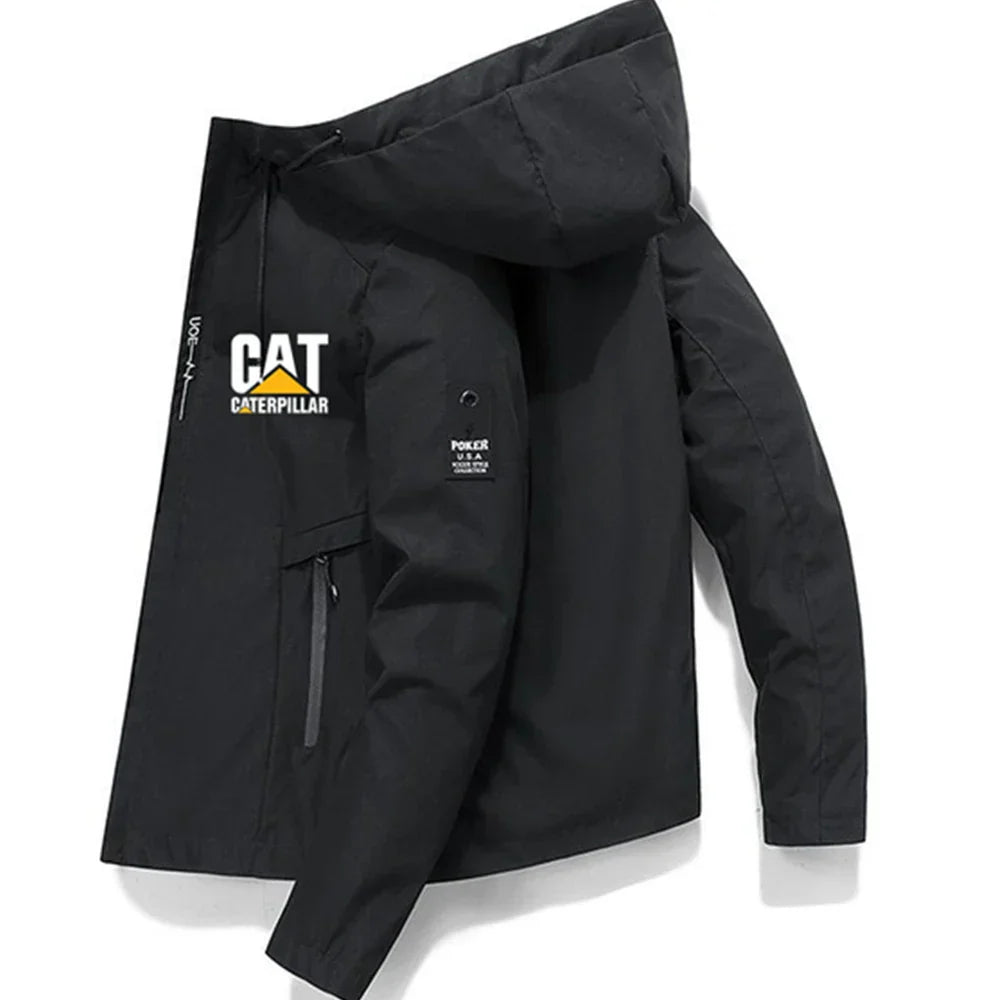 2024Caterpillar Aviator man Windproof Zipper Jacket Spring And