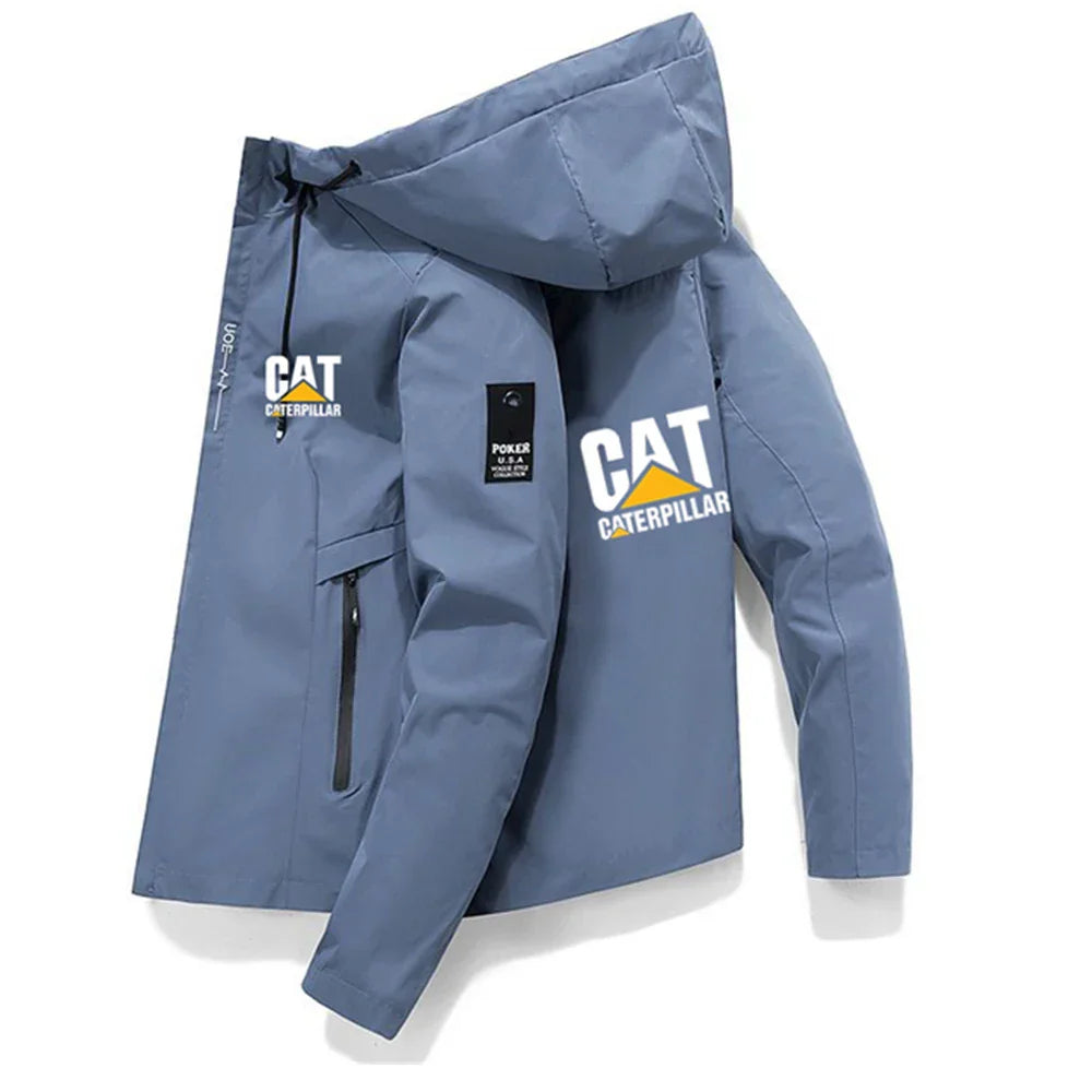 2024Caterpillar Aviator man Windproof Zipper Jacket Spring And