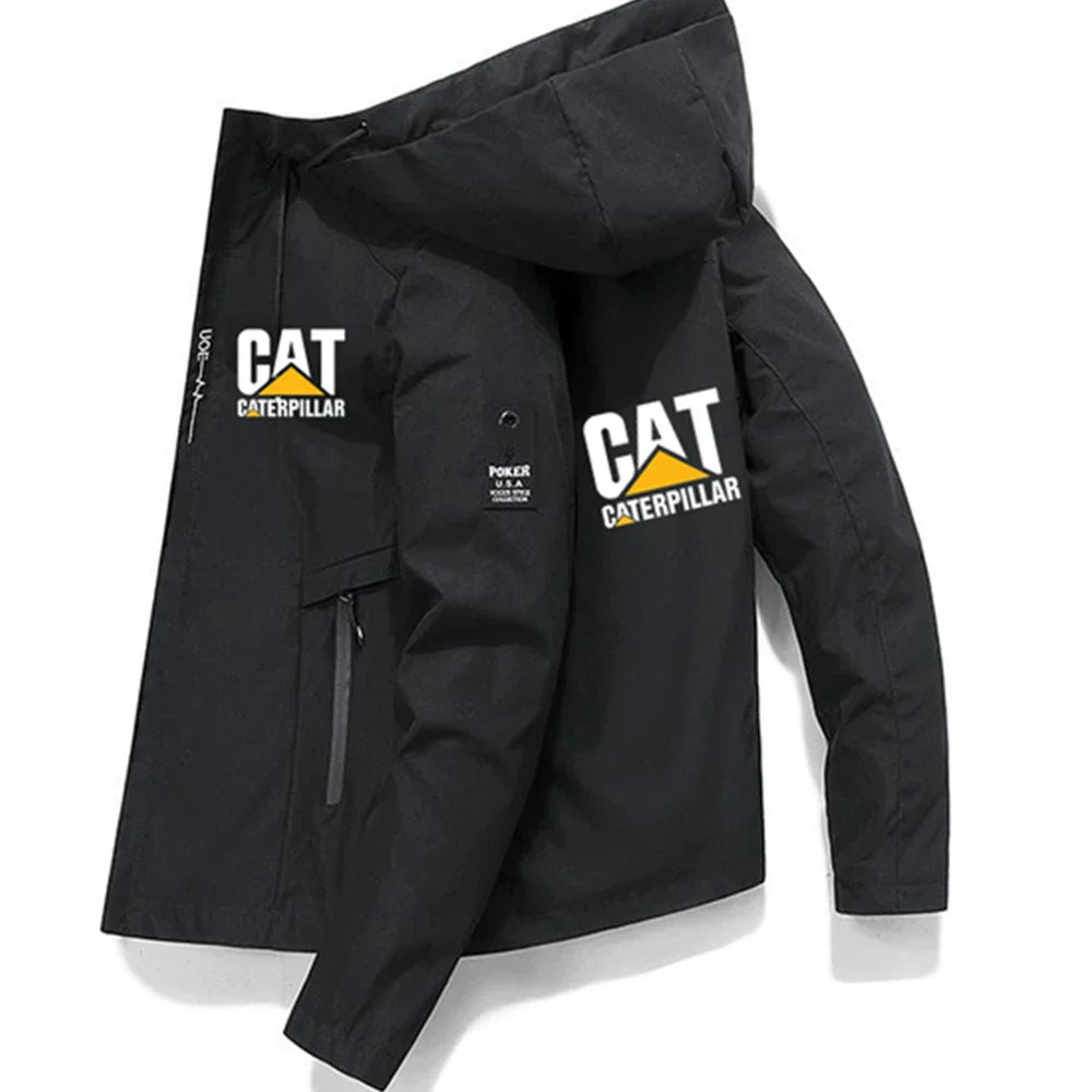 2024Caterpillar Aviator man Windproof Zipper Jacket Spring And