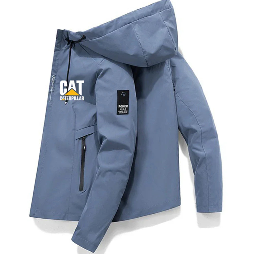 2024Caterpillar Aviator man Windproof Zipper Jacket Spring And