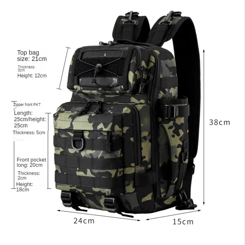 20L Fishing Backpacks Tactical Assault Bag Military Pack