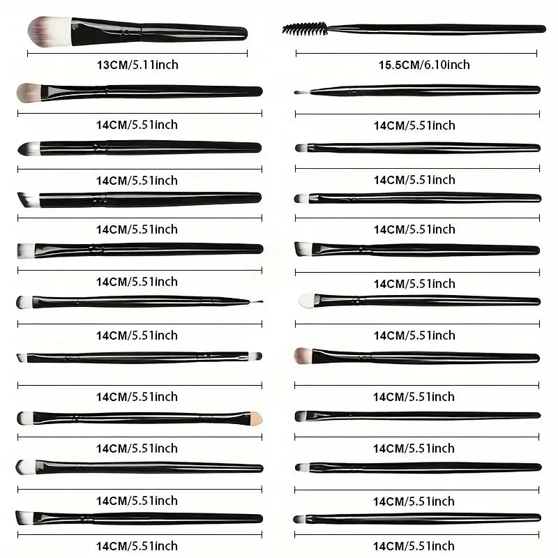 20Pcs Soft Makeup Brushes Set for cosmetics Foundation